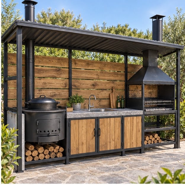 J02 / Cocina Exterior