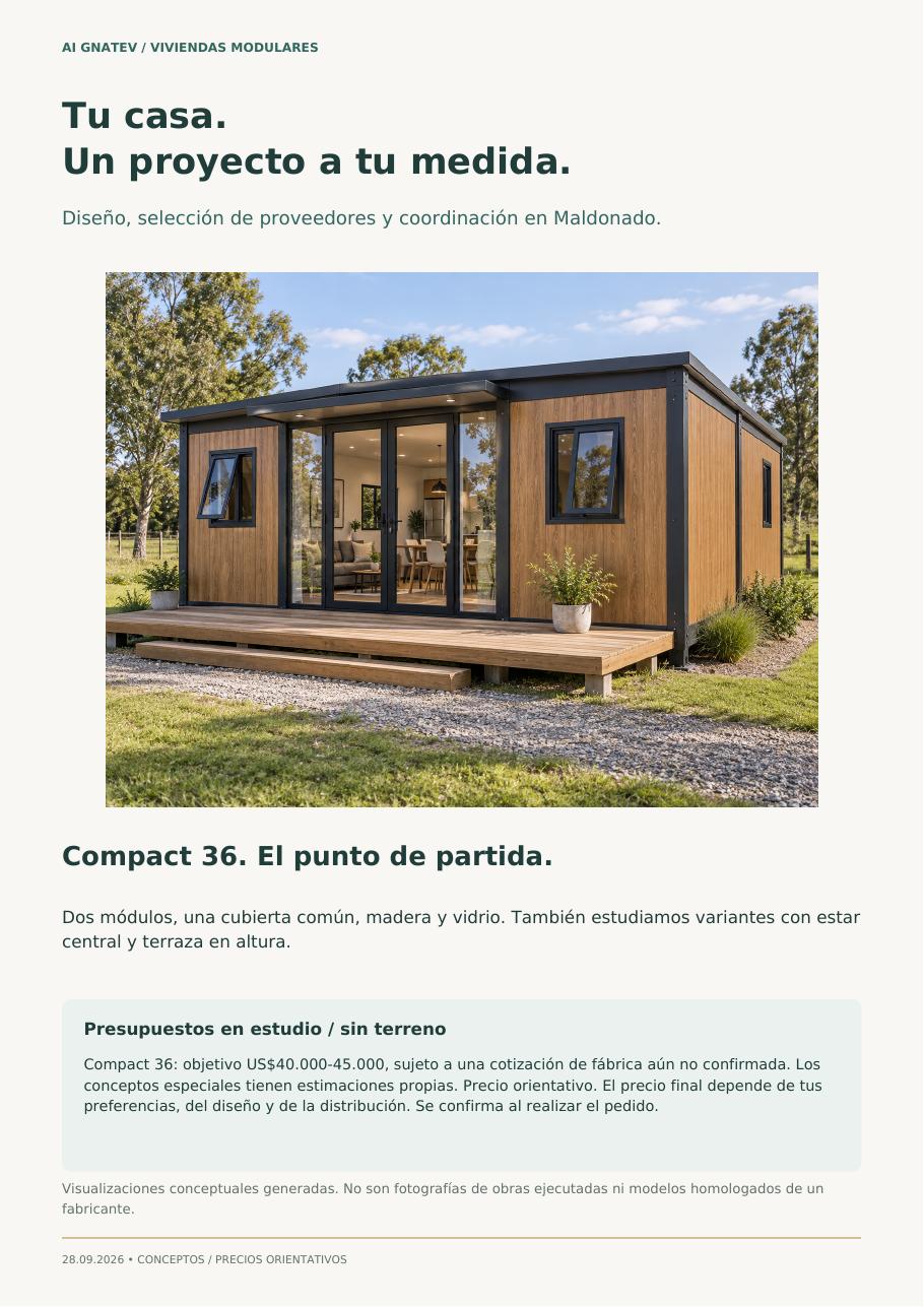 Viviendas modulares